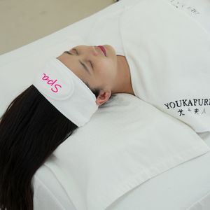 Makeup Shower Bath <strong>Wrap</strong> Headband <strong>Velcro</strong> Adjustable Ultra Soft Terry Cloth Stretch <strong>Towels</strong> for Face Washing Shower Yoga and Makeup - Product Image 4