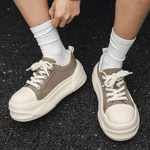 Nouveaux mocassins pour hommes, chaussures d'été en maille respirante, semelles épaisses, talons surélevés, chaussures décontractées élégantes, adaptées aux hommes, polyvalentes et tendance - Product Image 4