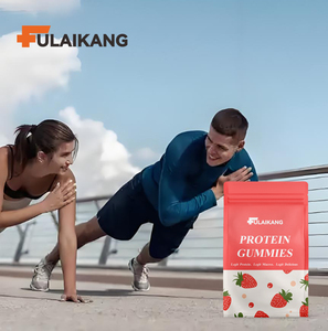 Gomitas de Proteína de Melocotón Natural OEM/ODM con 17 g de Aislado de Proteína de Suero para el Desarrollo Muscular, Gomitas Sin Azúcar para Adultos - Product Image 4