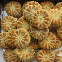 Nieuwe automatische productielijn voor het maken van Maamoul en maancakes met een capaciteit van 20-100 stuks/min.