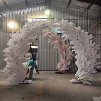 Arbre artificiel en soie de cerisier Sakura H163 de 3m, 2m pour décoration d'arche de maison, centre de table et décoration de mariage