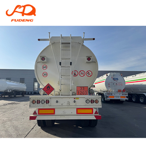 Semirremolque Multicompartimento de 4 Ejes FUDENG <span class=keywords><strong>Group</strong></span> 54000L de Acero al Carbono para Transporte de Gasolina y Diésel - Product Image 5