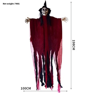 ผีแขวนฮาโลวีน DAMAI พร้อมเสียงและแสง ใช้พลังงานจากแบตเตอรี่ สำหรับตกแต่งปาร์ตี้ฮาโลวีนสุดหลอน - Product Image 5