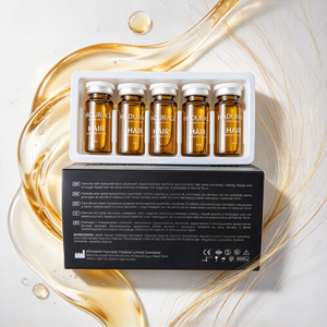Hadurage Hair Premium, Gel de Relleno Dérmico, Ácido Hialurónico Natural 20 Mg, Tratamiento de Rejuvenecimiento del Cuero Cabelludo, 5 Ampollas de 10 ml - Product Image 4