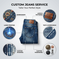 Fabricant OEM DENIM Jeans Baggy Homme en Denim Japonais Selvedge Brut Noir Taille Basse Personnalisé en Coton