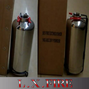 เครื่องดับเพลิงสำหรับใช้ในรถยนต์กระบอกสแตนเลส304 1กก. ผงแห้ง ABC40 % เครื่องดับเพลิง - Product Image 5