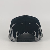 Casquette de baseball occidentale WECONDO OEM ODM avec broderie 3D, motif flamme tendance, style streetwear, chapeau Dandi