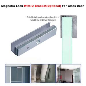 12v נכשל בקרת גישה אלקטרונית בטוחה 280 ק "ג/600lbs נעילה מגנטית עם אור הוביל - Product Image 4