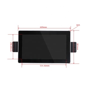 ODM Low Price Hot Sale 23.8inch Car TV Tube Commercial Advertising <strong>Display</strong> AV HD Multi-functional Car Screen for Bus Subway - Product Image 2