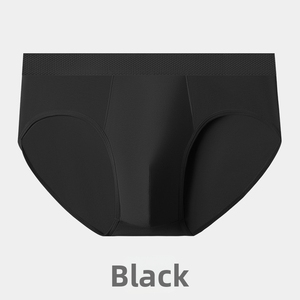 Slips pour hommes en coton respirant, caleçons de <span class=keywords><strong>bain</strong></span> sans couture, sous-vêtements de sport personnalisés en bambou et élasthanne, vente en gros, sexy, grandes tailles - Product Image 6