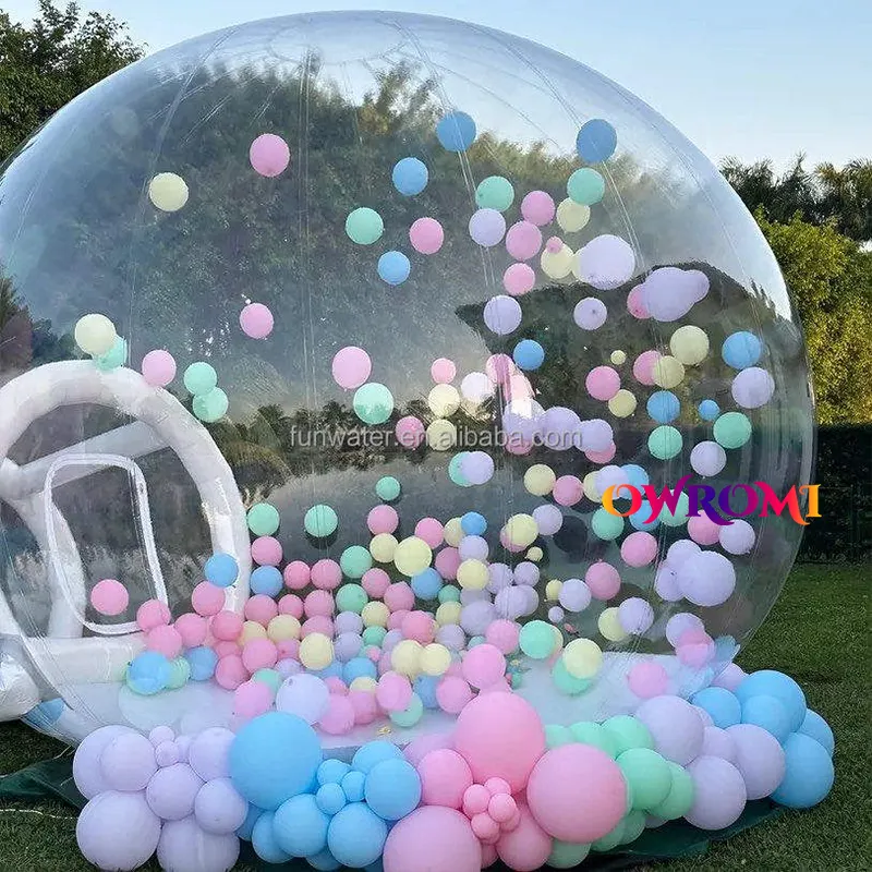 Надувная палатка с пузырьками