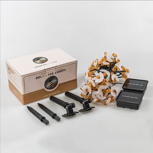 <span class=keywords><strong>Guirlande</strong></span> <span class=keywords><strong>solaire</strong></span> LED, étanche, en forme d'abeille, féerique, luminaire décoratif d'extérieur, idéal pour les vacances, une cour ou la décoration d'une maison - Product Image 6