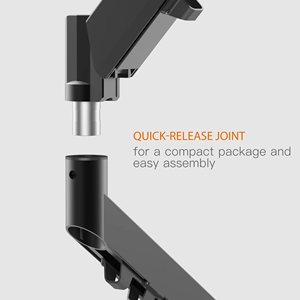 Soporte de Monitor con Resorte de Gas, Ajustable, para Escritorio, Soporte Ergonómico para Pantalla - Product Image 2