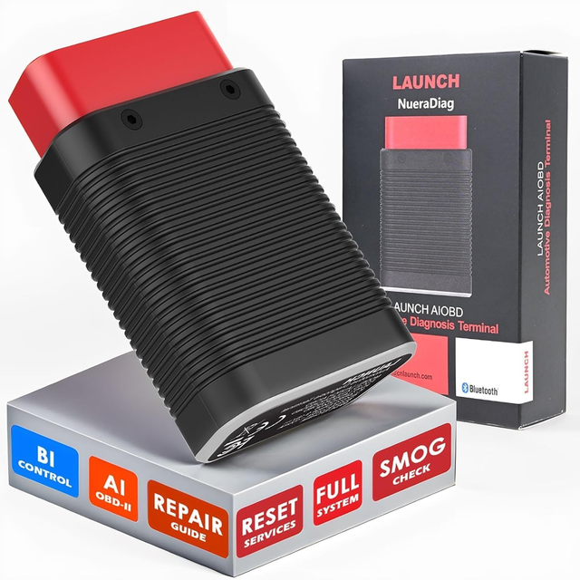 LAUNCH 2026 AIOBD Car Diagnostic Tool Full System Bluetooth OBD2 Code Reader Scanner