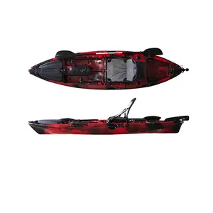 Dace-bote de remos profesional grande de 10 pies para una sola persona, para pesca, surf, Cruising, plástico moldeado, Kayak