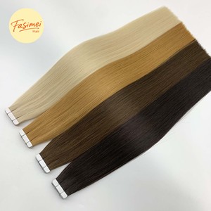2026 Vendita all'Ingrosso di Estensioni Semi-Invisibili Naturali Super <span class=keywords><strong>Double</strong></span> Drawn con Certificazioni CE, RoHS e ISO, Senza Perdita di Capelli - Product Image 1