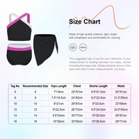 Ensemble de maillots de bain bikini pour filles de 6 à 16 ans, 13 ans, maillot de bain de créateur, maillot de bain modeste, vêtements de plage