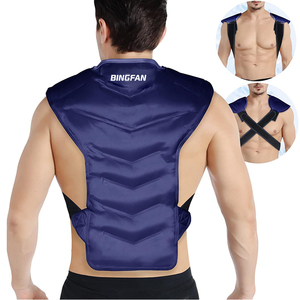 Compresas de <span class=keywords><strong>Gel</strong></span> de Fisioterapia Cómodas y No Tóxicas Bingfan, Compresas Frías y Calientes para Aliviar el Dolor de Espalda y Cintura, Suministros de Rehabilitación - Product Image 1