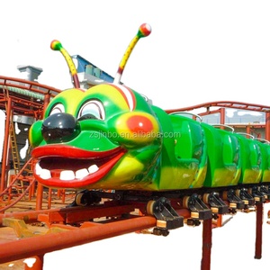 Playground Amusement <strong>Cheap</strong> Price Caterpillar Worm Kids Mini <strong>Roller</strong> <strong>Coaster</strong> for Sale - Product Image 1
