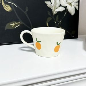 แก้วเซรามิคดีไซน์ผลไม้แอปเปิ้ลและส้ม คุณภาพดี ทนทาน สไตล์วินเทจ ปลอดภัยสำหรับอาหาร ใช้ซ้ำได้ เหมาะเป็นของขวัญทางธุรกิจ - Product Image 6