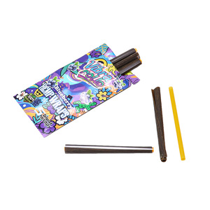 Hữu cơ xì gà cán giấy tự nhiên pre-cán thẻ giấy tập sách hương vị nhạy cảm xì gà giấy với túi nhựa - Product Image 3