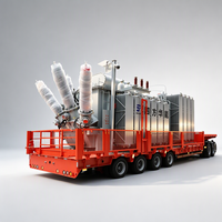 Poste de transformation mobile haute tension pour réseau public, alimentation de secours temporaire d'urgence clé en main 110kV 3150A 40kA 50Hz