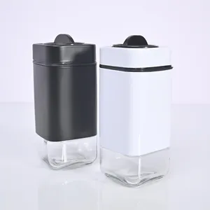 Magnetic Salt And Pepper Shaker Spice Bottle Jars Salt Shaker Plastic Shaker Salt And Pepper