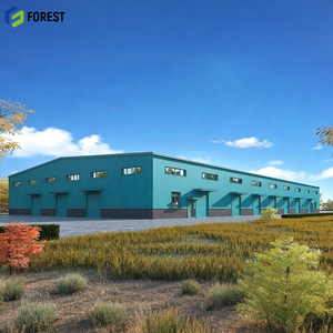 Edificio Metálico OEM para Almacenes, Distribución de Múltiples Pisos, Procesamiento, Logística Comercial, Producción, Resistente al Viento, Galvanizado - Product Image 1