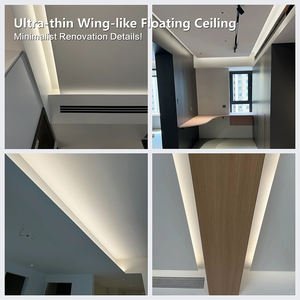 ไฟฝังฝ้าเพดานแบบบางพิเศษ รูปทรงปีก พร้อมร่องแสงแบบเฉียง  สำหรับฝ้าเพดานยิปซัม - Product Image 4