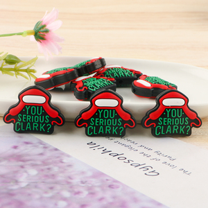 Kovict nouveau Design chapeau de noël Halloween Silicone perles focales caractère Unique Silicone arc-en-ciel perles pour bébé sucette Clip - Product Image 4