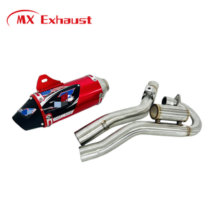 Tubo de tuyau de liaison avant d'échappement de silencieux de moto pour H * onda CRF150 CRF230 CRF250 CRF230F 2003 - 2016 - Product Image 5