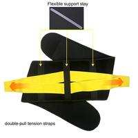 Thérapie réglable réutilisable pour le nerf sciatique lombaire inférieur/ceinture/soulagement des douleurs dorsales Pack de glace avec attelle dorsale de Compression enveloppante