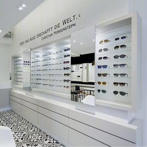 Moderno negozio ottico di Interior Design Custom di lusso negozio di <span class=keywords><strong>occhiali</strong></span> <span class=keywords><strong>da</strong></span> vista vetrina vetrina per negozio al dettaglio - Product Image 1