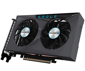 Tarjeta gráfica GIGABYTE Radeon RX 6500 XT EAGLE 4G de escritorio PCI Express utilizada con <span class=keywords><strong>2</strong></span> ventiladores de salida DP para Chipset AMD GDDR6 Video - Product Image 5