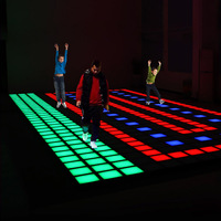 Les accessoires populaires programme DMX 64 pixels interactif led piste de danse carrelage sensible à la pression jeux pour enfants