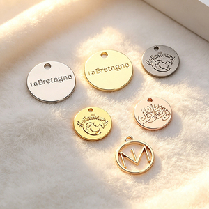 Vintage Custom Metal Brand Emblems Custom Design Sew-on Logo <b>Labels</b> Private <b>Name</b> Metal Tags for Jeans, Bags & Outfits - Product Image 3