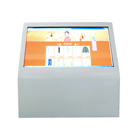 55 Zoll bodens tehende interaktive Informations anfrage Self-Service-Kiosk Touchscreen-LCD-Anzeige Digital Signage