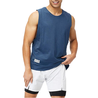Camisetas sin mangas deportivas para hombre, ropa de gimnasio de malla Lisa transpirable para verano, chaleco deportivo de secado rápido, camisetas de baloncesto