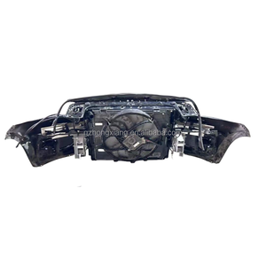 Pièce de rechange pour pare-chocs avant BMW Série 3 <span class=keywords><strong>GT</strong></span> F34, en ABS, avec découpes pour feux antibrouillard, noir, ajustement universel, riveté, garantie 1 an - Product Image 6