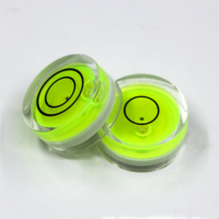 Niveau à bulle double ligne de qualité industrielle, diamètre 20 mm, précision 0,5 mm et portée de mesure 10-15 m