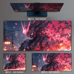 Vigreat Bureau de jeu personnalisé ergonomique grand ordinateur portable chat noir par sublimation drôle Gamer tapis de <span class=keywords><strong>souris</strong></span> Anime personnalisé avec <span class=keywords><strong>repose</strong></span>-<span class=keywords><strong>poignet</strong></span> - Product Image 4