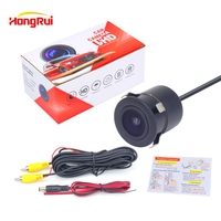 Suministro directo de fábrica Visión nocturna 12V Gran angular Cámara de visión trasera de coche Hd Cámara de respaldo de coche impermeable Cámara de marcha atrás de coche