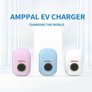 Cargador de Vehículos Eléctricos AMPPAL de 7KW, Inteligente, de Alto Rendimiento, para Uso Doméstico y Comercial, Estación de <span class=keywords><strong>Carga</strong></span> para Autos Eléctricos - Product Image 3