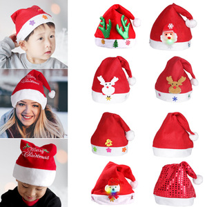 Cappelli <span class=keywords><strong>di</strong></span> <span class=keywords><strong>natale</strong></span> a LED decorazioni natalizie Babbo <span class=keywords><strong>Natale</strong></span> <span class=keywords><strong>vigilia</strong></span> <span class=keywords><strong>di</strong></span> <span class=keywords><strong>natale</strong></span> regali per bambini all'ingrosso - Product Image 3