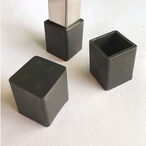 Capuchons de protection pour pieds de chaise en plastique noir rectangulaires, ovales, carrés, ronds, embouts pour pieds de table, capuchons pour pieds de meubles, embouts en PVC - Product Image 3