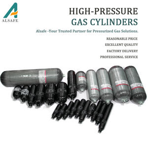 Alsafe超轻0.8升300巴碳纤维瓶工厂销售ce认证ISO 800cc Pcp气罐出售 - Product Image 5