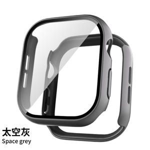 Vidrio Templado + Cubierta para <span class=keywords><strong>Apple</strong></span> <span class=keywords><strong>Watch</strong></span> Case 38/40/42/41/44/45/49mm/Protector de pantalla para <span class=keywords><strong>Apple</strong></span> <span class=keywords><strong>Watch</strong></span> Serie 1/1/2 - Product Image 5