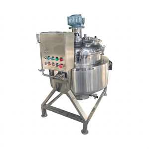 Chaudière sous vide LOB 50L à double enveloppe en SUS304, commande PLC, adaptée aux sauces, à la mayonnaise, etc. - Product Image 1