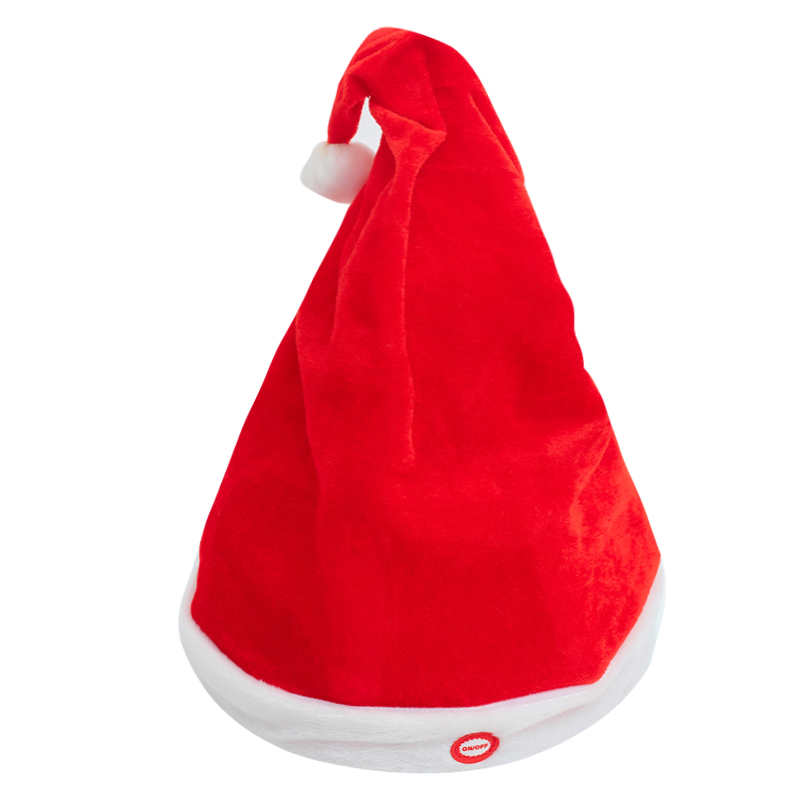 Китайская фабрика, оптовая продажа, рождественские шапки для детей и взрослых, рождественские шапки
