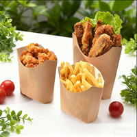 Boîtes alimentaires jetables personnalisées en papier kraft pour fêtes, maison, restauration rapide, salades et plats à emporter